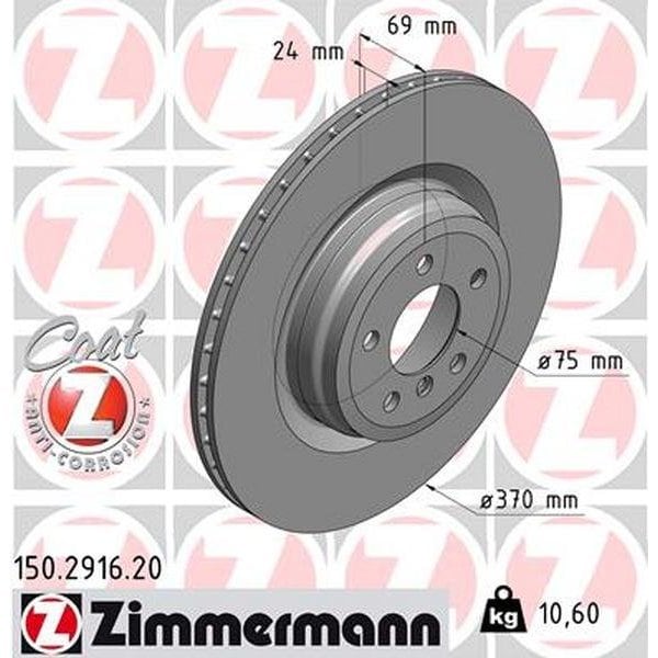 Brake Disc - Standard/Coated,150291620